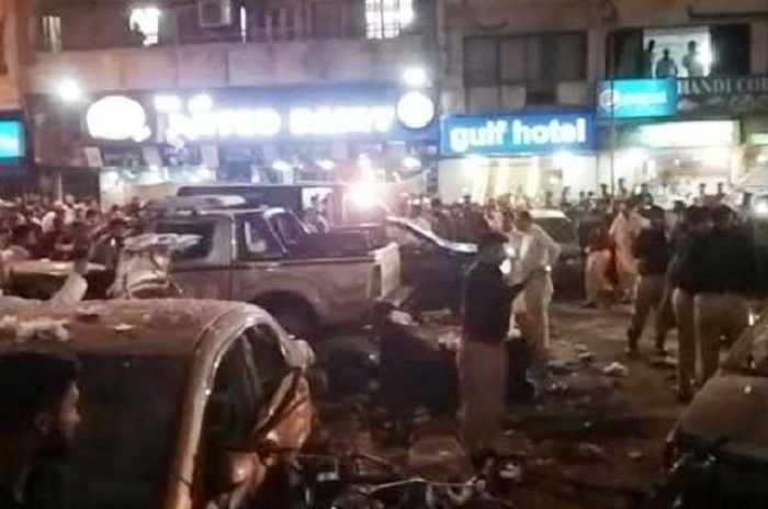 کراچی کے علاقے صدر میں دھماکا، 1 جاں بحق، متعدد افراد زخمی