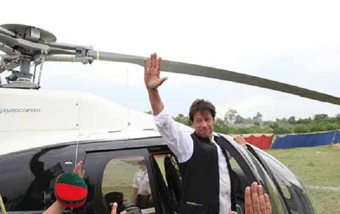 عمران خان کے ہیلی کاپٹر پر تقریباً ایک ارب روپے خرچ ہوئے، حکومتی دستاویز