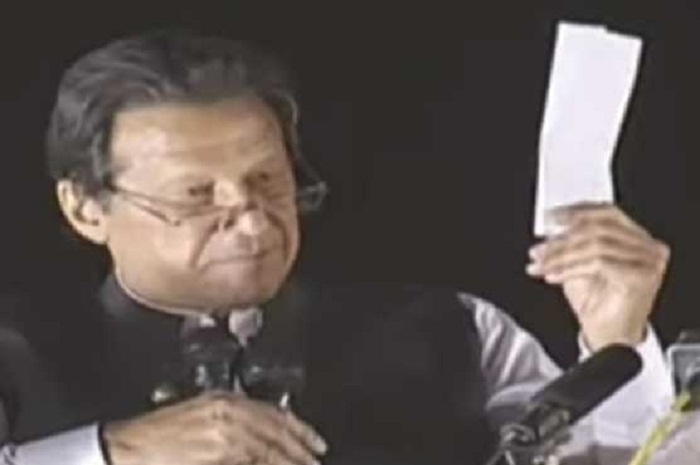 دھمکی آمیز خط بھیجنے والے ملک کا نام لیا تو نتائج اچھے نہیں ہوں گے، وزیراعظم