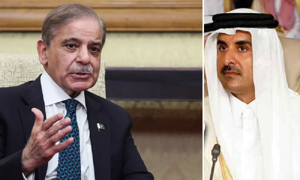 وزیراعظم کا امیرقطر کو فون : مکمل یکجہتی اور حمایت کا یقین دلایا